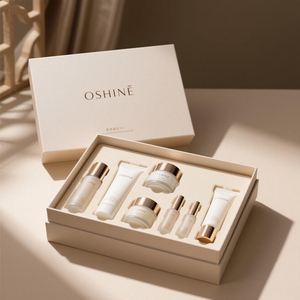 Acrylic Display Cosmetic Set Box - <strong>3</strong>-<strong>Tier</strong> Organizer with <strong>Drawers</strong> for Makeup &amp; Brushes, Custom Size Retail Counter Packaging - Product Image 2