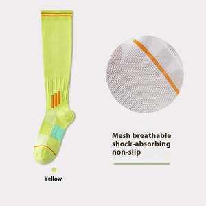 사계절 피트니스 러닝 로프 스포츠 압축 양말 여성용 마라톤 달리기 슬림 다리 압축 스타킹 - Product Image 4