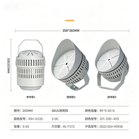Projecteurs LED RGB étanches IP65 en aluminium AC 130 Lumens/Watt 1000W pour entrepôts et stades sportifs avec contrôle intelligent CRI 80