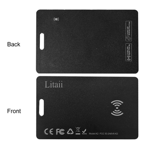 <span class=keywords><strong>Traceur</strong></span> universel double système pour cartes et portefeuilles, étanche et rechargeable, compatible Android et iOS - Product Image 2