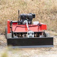Débroussailleuse thermique 800 mm pour l'agriculture, désherbeur puissant, coupe-bordures 4 temps, tondeuse à gazon diesel robotisée pour l'agriculture