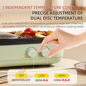 Marmite <span class=keywords><strong>de</strong></span> <span class=keywords><strong>cuisson</strong></span> multifonctionnelle 110V/220V antiadhésive, four <span class=keywords><strong>électrique</strong></span> domestique, barbecue, plaque <span class=keywords><strong>de</strong></span> <span class=keywords><strong>cuisson</strong></span> <span class=keywords><strong>électrique</strong></span> - Product Image 3