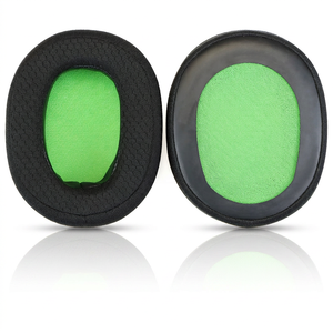 Coussinets d'oreille en tissu maillé respirant pour casques de jeu Logitech PDP LVL30 LVL50 LVL 30 50 – Coussinets de remplacement en éponge pour casque - Product Image 2