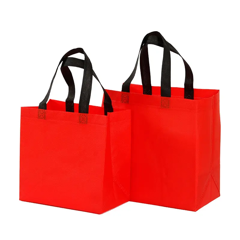 رخيصة الثمن شعار مخصص مطبوع ، حقيبة تسوق عالية الجودة ، حقيبة تسوق قابلة للطي ، غير منسوجة من مادة PP