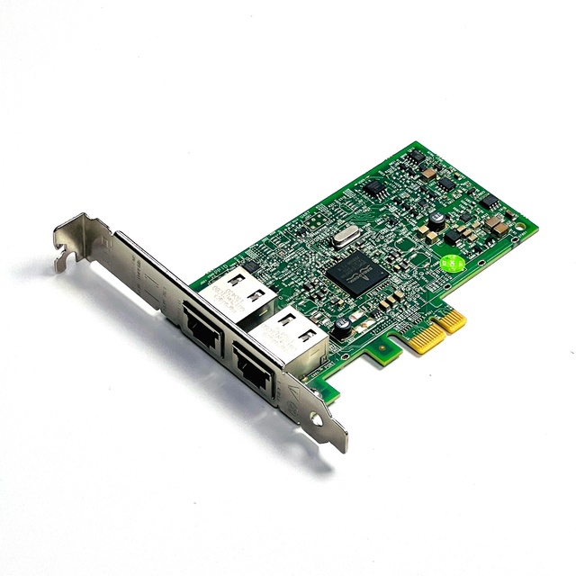 Dual-Port 1GbE NIC PCIe Ethernet Controller Network Adapter BCM5720-2P 540-11073 R740 R750xs Server RJ45 Interface PCI Type