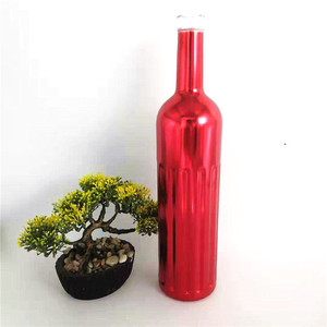Empreintes digitales personnalisées, couleur or et ruban, avec bouchon en liège, bouteille en verre <span class=keywords><strong>London</strong></span> Dry <span class=keywords><strong>Gin</strong></span>, bouteille de vin de 500ml, 750ml - Product Image 5