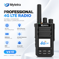 Radio bidirectionnelle robuste MYT V610 professionnelle avec réseau 4G LTE, PTT réel, appels de groupe multiplateformes, étanche IP67