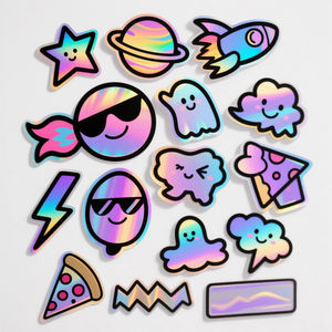 Tem nhãn decal cắt theo yêu cầu, chống nước, in trên chất liệu vinyl dùng cho bao bì sản phẩm - Product Image 1