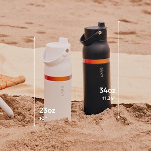 Bottiglia <span class=keywords><strong>LARQ</strong></span> Riutilizzabile Senza BPA, 23oz, in Acciaio Inox Isolato con Manico in Silicone Integrato per Sport e Palestra - Product Image 3