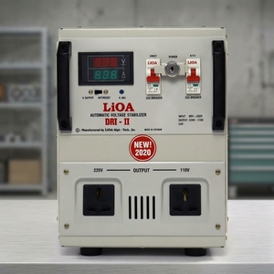 LiOA 10000 II 10KVA เครื่องปรับแรงดันไฟฟ้าแบบ SVC AC AVR ทองแดง พร้อมช่วงแรงดันไฟฟ้าเข้ากว้าง 90V-250V และแรงดันไฟฟ้าออกคงที่ 110V/220V สำหรับอุปกรณ์ที่มีความไวสูง - Product Image 1