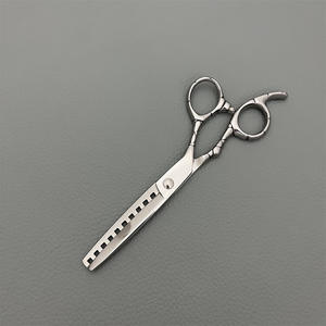 Tijeras profesionales para adelgazar el cabello, de 6 pulgadas, con diseño de espiga, para uso en salones de belleza, para diestros, tipo de hoja estándar - Product Image 2