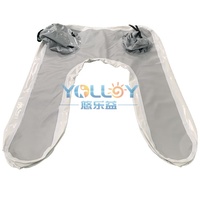 Yacht gonflable flottant Yolloy, jet ski, Seabob, ponton double paroi en PVC, capacité 100-500 kg, 5-10 passagers