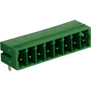 Connecteur mâle 8 broches, pas de 3,5 mm, 10 A, angle droit de 1,31 mm - Product Image 1