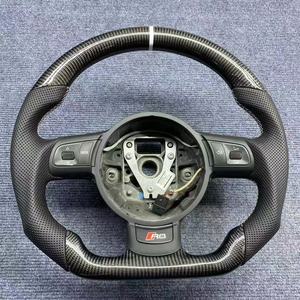 Apto para la modificación del volante de fibra de carbono del nuevo <span class=keywords><strong>Audi</strong></span> A4L B9 S3 S4 S5 RS - Product Image 3