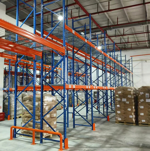 מדפי מחסן מתכווננים - מערכת אחסון משטחים כבדה עם קיבולת נשיאה גבוהה - Product Image 4