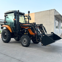 Tracteur agricole compact 4x4 50 CV YTO avec moteur diesel, système de carburant optimisé, faibles émissions, adapté aux pentes, aux pelouses et aux rizières