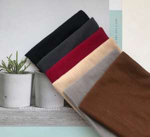 Échantillons gratuits de bandeau de cheveux en coton antidérapant pour femmes pour le sport d'exercice d'entraînement de yoga - Product Image 5