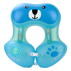 Flotador de natación para bebés SwimBobo, inflable, con flotador para axilas, detección inteligente de ángulo, para niños, uso en piscinas y parques acuáticos. - Product Image 2