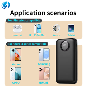 Power Bank Personalizzabile 20000mAh Ricarica Rapida Display LED Intelligente <span class=keywords><strong>Caricabatterie</strong></span> Portatile 20000mAh per Cellulari - Product Image 4