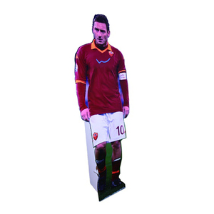 Tùy chỉnh Lifesize tông tầng <span class=keywords><strong>Standee</strong></span> bắt mắt giấy hiển thị với vật liệu thép không gỉ cho quảng cáo cutout Pop - Product Image 3