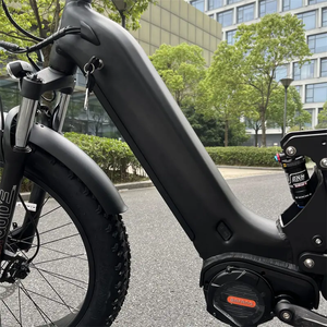 Vélo électrique à suspension intégrale 2025 haute performance, nouveau modèle, cadre bas, 1000 W, 52 V, 17,5 Ah, avec roues de 26 pouces - Product Image 4