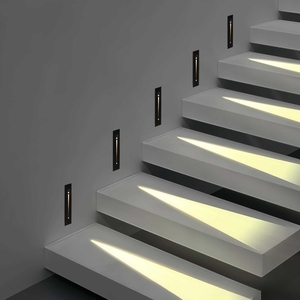 Luminaire d'angle encastré LED Fashion Beam avec détecteur de mouvement pour <span class=keywords><strong>escalier</strong></span> intérieur, allée et décoration murale - Product Image 3