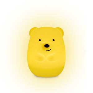 Mini Bear Silicone Multi-Color Led USB Rechargeable Under Cabinet <span class=keywords><strong>Motion</strong></span> Sensor3d LED light - Product Image 5