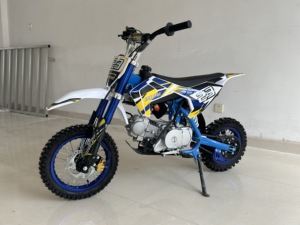 Factory Direct Price 110cc 4 Stroke Air-Cooled Gas Dirt <b>Bike</b> Road Motocross Motorcycle Teen Adult Pit <b>Bike</b> Powerful <b>Engine</b> Elect - Product Image 1
