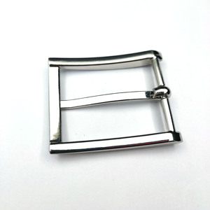 중국 공장 하이 퀄리티 및 내구성 서양 스타일 사용자 정의 로고 디자인 금속 핀 벨트 버클 남성 벨트 버클 - Product Image 6