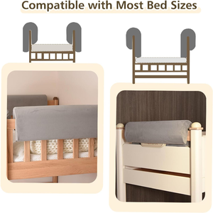 Al por mayor, Protector de barandilla de cama para niños pequeños, acolchado suave, anticolisión, tipo almohada - Product Image 3