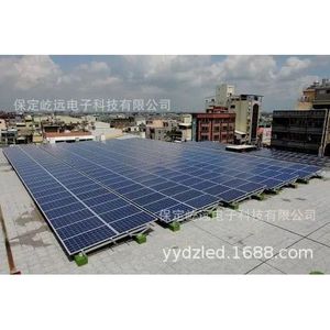 Système d'énergie solaire Hebei, silicium monocristallin, montage sur toit, commercial, connecté au réseau avec contrôleur MPPT - Product Image 3