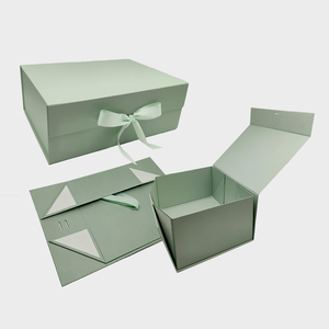 Boîtes à parfum en carton recyclable avec logo personnalisé ZDGR, fermeture magnétique pliable, laminage mat - Product Image 1