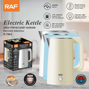 Bollitore Elettrico RAF 2000W 2L in Acciaio Inox di Alta Qualità, Interno Senza BPA, con Luce LED e Base Girevole a 360 Gradi - Product Image 2