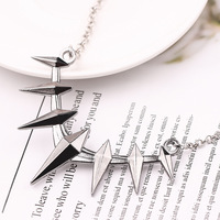 Collier ras du cou en argent avec panthère pour homme, souvenir de film