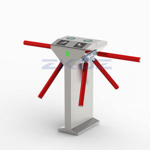 Kesintisiz Çift Kanallı Tripod Turnike - Turistik Yerlerde ve Arenalarde Yoğun Zamanlar İçin Kesintisiz Akış - Product Image 1