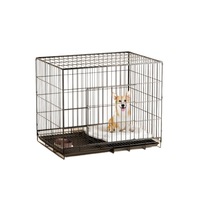 Cage pour animaux de compagnie en fer de haute qualité pour intérieur, pour chat et chien de grande taille, design moderne, simple et classique, respirante, installation facile, niche pour ours