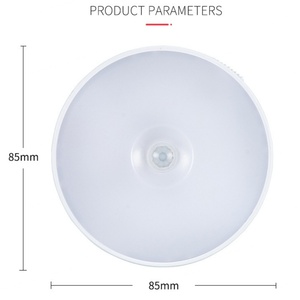 Lumière à détecteur de mouvement, rechargeable par USB, sans fil, autocollante, LED, lumière de nuit rechargeable pour la maison, le couloir, la garde-robe, la chambre à coucher, les escaliers - Product Image 3