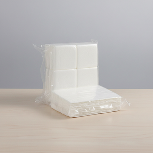 Dispensador de Toallitas de Limpieza Cuadradas de Microfibra No Tejida Ecológicas de 9x9 Pulgadas, Blancas, para Cuartos Limpios, con Toallitas Limpias - Product Image 5