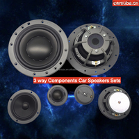Komponen Speaker Stereo Mobil Berkualitas Suara Tinggi 23 Way Speaker Midrange Mobil Tweeter Fullrange 3 Way Speaker Mobil