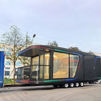 Capsule 38m2 Mobile Home avec roue Cuisine/11.5M Appartement modulaire Maison Salle de bain Toilette