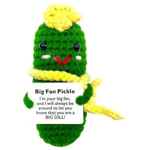 Poupée tricotée Amigurumi Crochet Encouragement émotionnel Tricot Animaux en peluche Axolotl Support Positif Crochet Cheer Cadeaux Jouets - Product Image 1