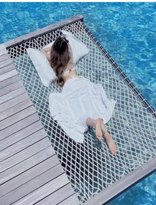 Tempat Tidur Gantung Net Bed untuk Rumah, Berkemah di Luar Ruangan, Kamar Tidur Anak, Pantai, <span class=keywords><strong>Hammock</strong></span>, Perlengkapan Berkemah untuk Perjalanan Mandiri, Model A19 Cina - Product Image 4