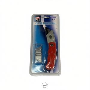 MNJ Cutter Professional 23012 Red Handle With 5 Blades For Precision Cutting Tasks - Product Image 1