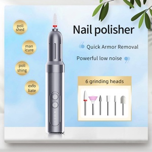 Taladro Eléctrico Profesional Inalámbrico para Uñas con Base, Recargable, para Manicura y Pedicura en Casa o Salón - Product Image 5
