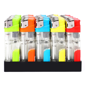 Briquet à gaz électrique moderne de luxe rechargeable en plastique, personnalisé, avec lumière LED, pour cigares et <span class=keywords><strong>butane</strong></span> - Vente en gros usine - Product Image 4