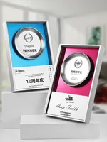 Plaques de récompense en métal écologiques haut de gamme de conception gratuite Médailles sur mesure sur le thème du sport Personnalisation de la société Honor