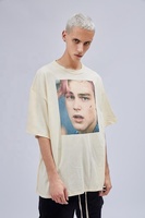 T-shirt oversize unisexe personnalisé promotionnel Streetwear pour hommes à manches courtes imprimé grande taille fonction de compression livraison directe de stock