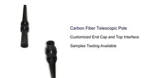 Tùy chỉnh kích thước sợi carbon Kính thiên văn cực cho máy ảnh Chân máy ảnh tự sướng thanh <span class=keywords><strong>Monopod</strong></span> - Product Image 6