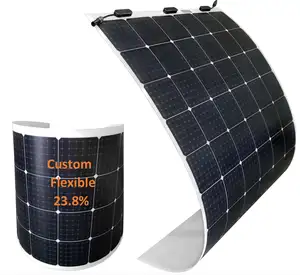 A-Si Amorphous Silicon thinner flexible solar panel 90W in rolled type