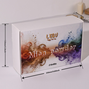 LEQU - Juego de 24 Colores de Polvo de Mica, Colorante de Resina para Brillo Labial, Jabón, Velas y Decoración de Uñas - Product Image 6